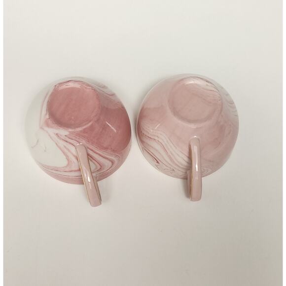 Transparent Mini Teapot And Pink Cups Set - Picture 2 of 10